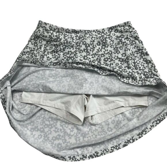 G/Fore Floral Golf Mini Skort With Pockets Grey Size XS - Picture 3 of 7